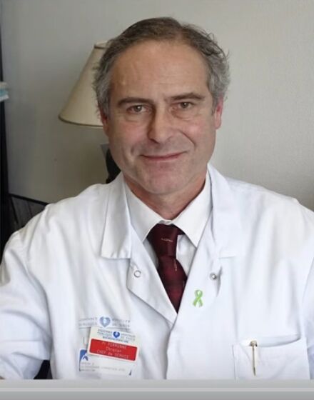 Doctor dermatologist Michel Cooney